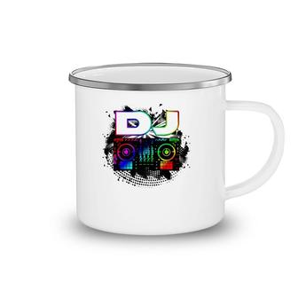Dj Music Lover Music Player Sound Cool Funny Gift Camping Mug | Mazezy