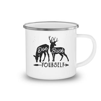Doe Buck Yourself Funny Deer Camping Mug | Mazezy