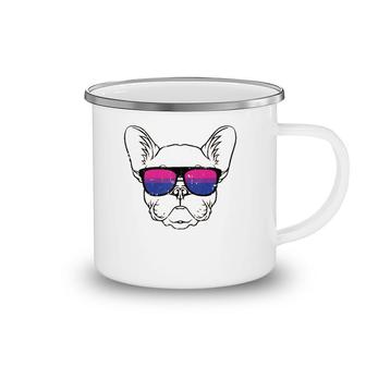Dog Sunglasses Bi-Sexual Pride Puppy Lover Proud Lgbt-Q Ally Tank Top Camping Mug | Mazezy