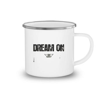 Dream On Lyric Camping Mug