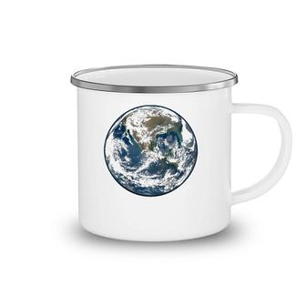 Earth Planet Earth In Space Photo Earth Camping Mug | Mazezy