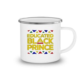 Educated Black Pride Panthers Gift Camping Mug | Mazezy
