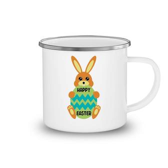 Egg Bunny Happy Easter Camping Mug | Mazezy
