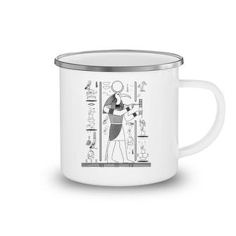 Egyptian God Thoth Camping Mug | Mazezy