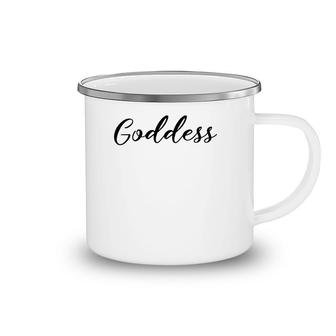 Empowering S For Women Goddess Feminist Gift Camping Mug | Mazezy