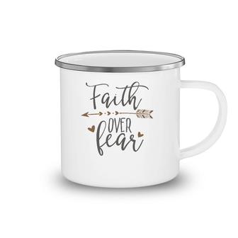 Faith Over Fear Faith Over Fear Ltd Camping Mug | Mazezy