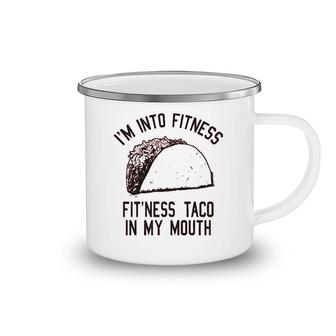 Fitness Taco Gym Camping Mug | Mazezy