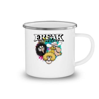 Freak Brothers Freak Trio Characters Camping Mug | Mazezy