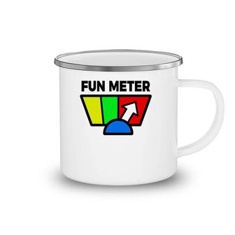 Fun Meter Humor, Sarcastic Camping Mug | Mazezy