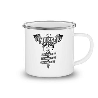 Funny 60Th Birthday Nurse Gift Idea Camping Mug | Mazezy