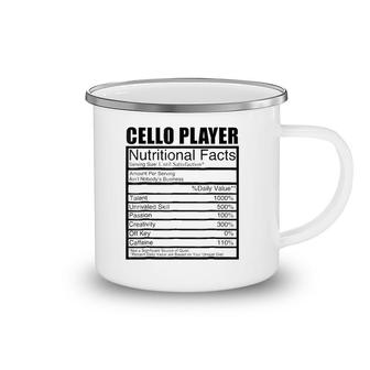 Funny Cello- Gift For Cello Player Camping Mug | Mazezy