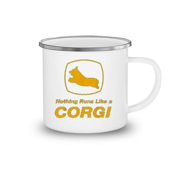 Funny Corgi Nothing Runs Like A Corgi Camping Mug | Mazezy