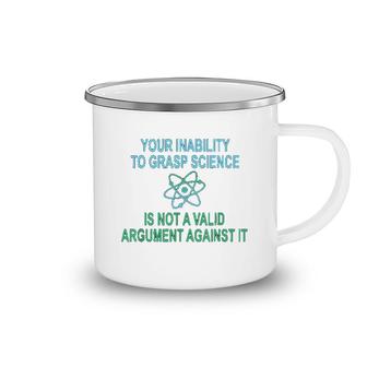 Funny Pro Science Advocate Scientific Camping Mug | Mazezy