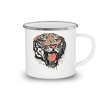 Funny Tiger Graphic Camping Mug | Mazezy