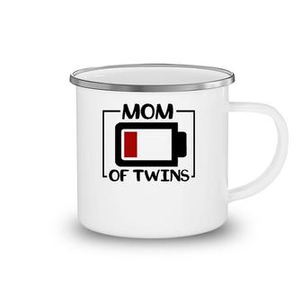 Funny Twins Mom Of Twins Camping Mug | Mazezy