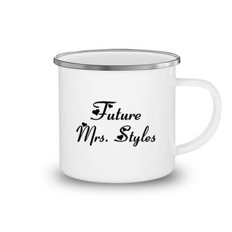 Future Mrs Styles New Camping Mug | Mazezy