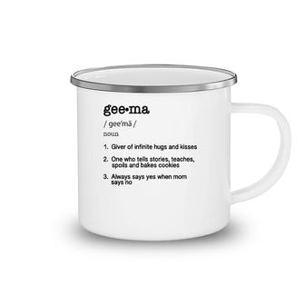 Geema Definition - Mother's Day Present Gift Camping Mug | Mazezy