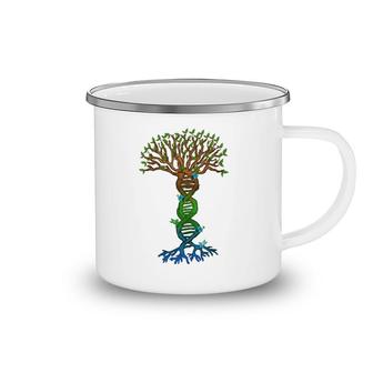 Genetics Tree Genetic Counselor Or Medical Specialist Camping Mug | Mazezy