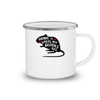 Gerbil Funny Cute Saying For Owners Of Gerbils Camping Mug | Mazezy