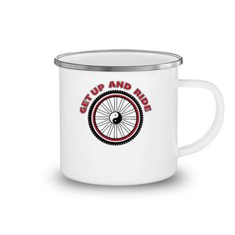 Get Up And Ride The Gap And C&O Canal Book Camping Mug | Mazezy