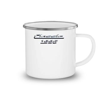 Gift For 25 Years Old Vintage Classic Car 1996 25Th Birthday Camping Mug | Mazezy