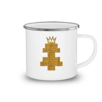 Gold Royalty Camping Mug | Mazezy