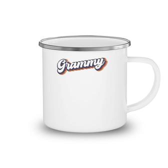 Grammy Vintage Rainbow Grandmommy Family Camping Mug | Mazezy