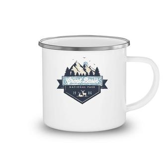 Great Basin National Park Cool Vintage Mountain Camping Mug | Mazezy
