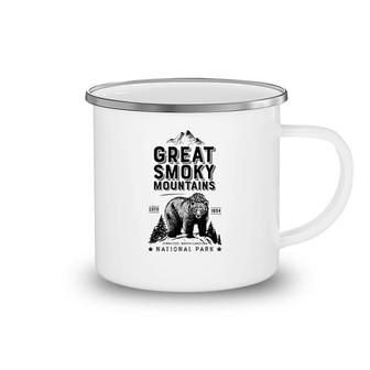 Great Smoky Mountains National Park Camping Mug | Mazezy