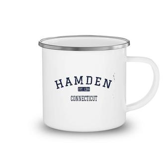 Greatcitees Hamden Connecticut Camping Mug | Mazezy