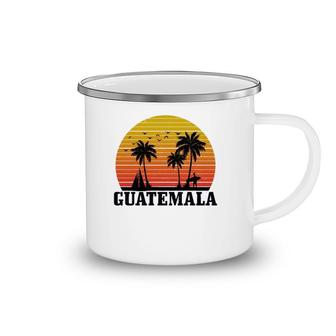 Guatemala Surfer Vintage Surf Surfing Guatemalan Souvenir Camping Mug | Mazezy