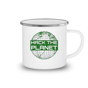 Hack The Planet Software Developer Camping Mug | Mazezy