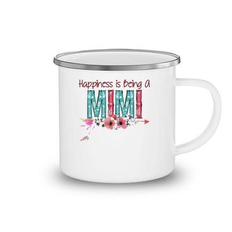 Happiness Is Being A Mimi For Grandma Mothers Day Gift Camping Mug | Mazezy