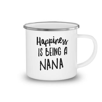 Happiness Is Being A Nana Camping Mug | Mazezy