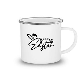 Happy Easter Egg Bunny Happy Easter Day Camping Mug - Seseable