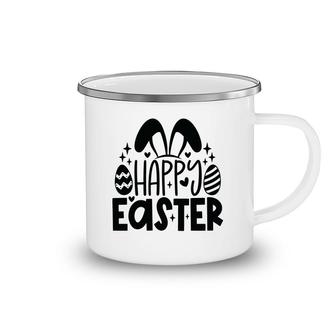 Happy Hoppy Easter Happy Easter Day Camping Mug - Seseable
