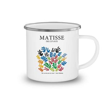 Henri Matisse Cut Outs Artwork Camping Mug | Mazezy