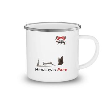 Himalayan Mom Retro Mother's Day Gift Idea Mum Cat Owner Camping Mug | Mazezy