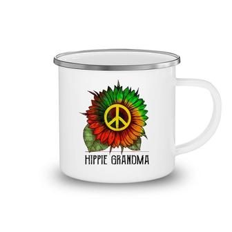 Hippie Grandma Sunflower Gift For Mother's Day Camping Mug | Mazezy