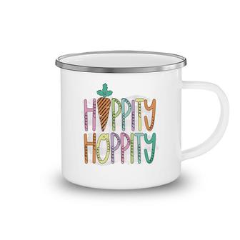 Hippity Hoppity Easter Day Happy Easter Day Camping Mug - Seseable