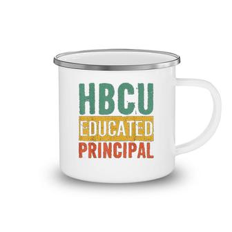 Historical Black College Alumni Gift Hbcu Educated Principal Camping Mug | Mazezy
