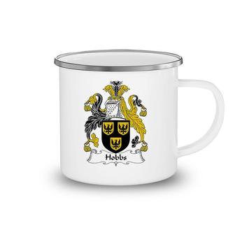 Hobbs Coat Of Arms - Family Crest Camping Mug | Mazezy