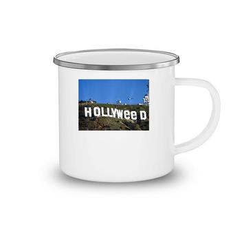 Hollyweed Los Angeles California Camping Mug | Mazezy