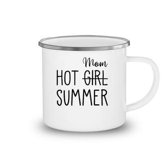 Hot Mom Summer Summer Vacation Hot Mom Camping Mug | Mazezy