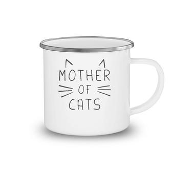Hybrid Mother Of Cats Camping Mug | Mazezy