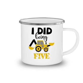 I Did Being Five 5Th Birthday Cool Gifts Truck Camping Mug - Seseable