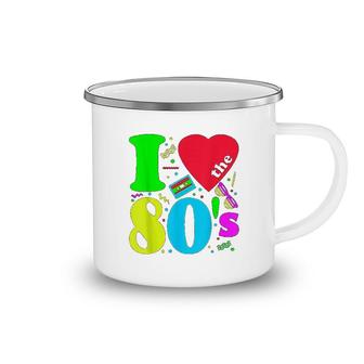 I Love The 80s 80s 90s Costume Party Camping Mug | Mazezy