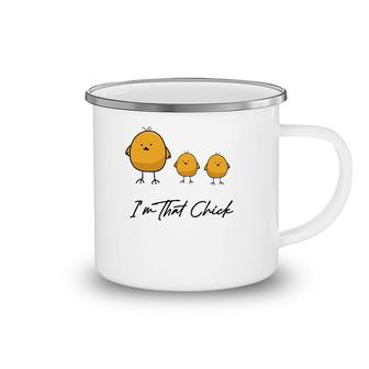 I'm That Chick Women's Funny Mom Mother's Day Camping Mug | Mazezy