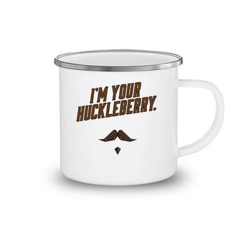 Im Your Huckleberry Western Quote Camping Mug | Mazezy