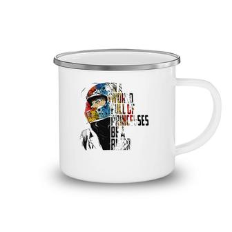 In A World Full Of Princess Be A Biker Camping Mug | Mazezy